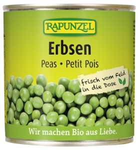 Rapunzel Erbsen in der Dose