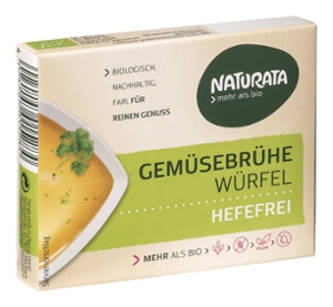 Gemüsebrühe hefefrei glutenfrei - Brühwürfel