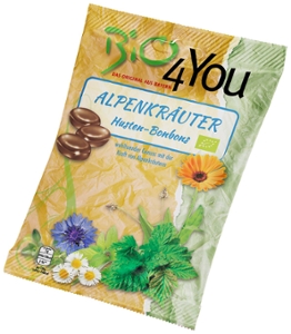 Bio4You Bonbons Alpenkräuter