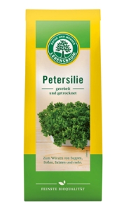 Petersilie gerebelt