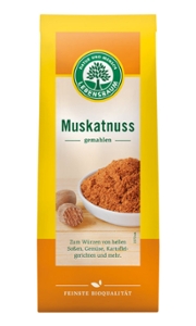Muskatnuss gemahlen