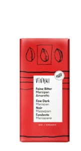 VIVANI Zartbitter Marzipan Amaretto (mAlk)