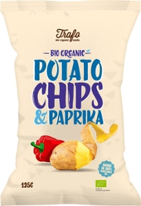 Kartoffelchips mit Paprika