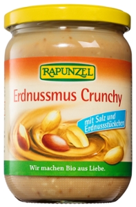 Erdnussmus Crunchy mit Salz
