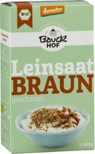 Leinsaat geschrotet DEMETER