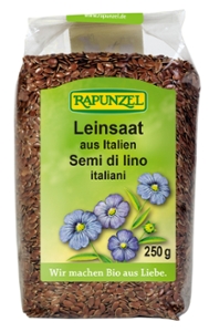 Leinsaat braun
