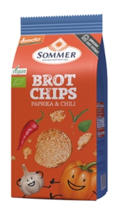 Brot Chips Paprika und Chili DEMETER