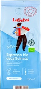 Espresso Liberio entkoffeiniert ganze Bohne
