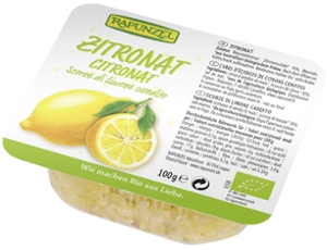 Zitronat ohne Weißzucker, gewürfelt