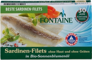 Sardinen o. Haut & Gräten