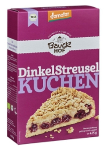Dem. Dinkel-Streuselkuchen