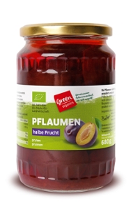 Pflaumen-Hälften - Glas