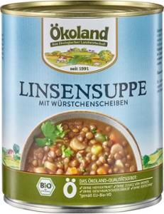 Linsentopf mit Würstchen