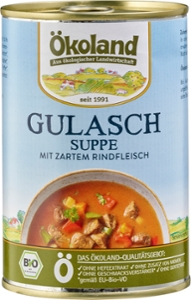 Gulaschsuppe mit Rindfleisch