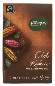 Edelkakaopulver schwach entölt