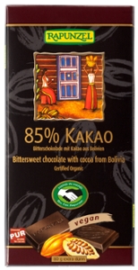 85% Kakao Bitterschokolade HIH