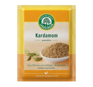 Kardamom, gemahlen