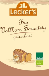 Vollkorn-Sauerteig getrocknet