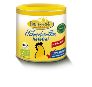 Hühnerbouillon hefefrei