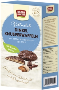 Dinkelknusperwaffeln Vollmilch