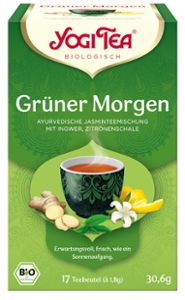 Yogi-Tee Grüner Morgentee Tbt