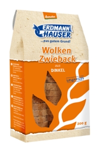 Wolken-Zwieback aus Dinkel