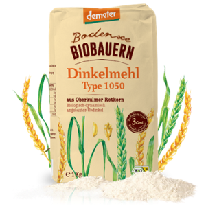 Bodensee Biobauern Demeter Dinkelmehl 1050