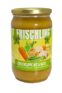 Erbsensuppe mir Gemüse