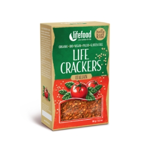 Life Crackers italienisch glutenfrei vegan RAW