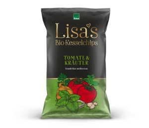 Lisaïs Kesselchips Tomate und Kräuter