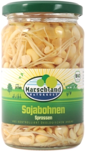 Marschland Sojabohnensprossen
