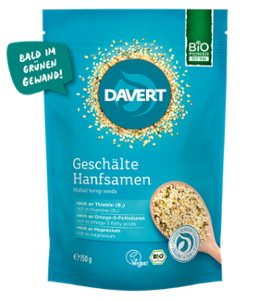 Hanfsaat geschält
