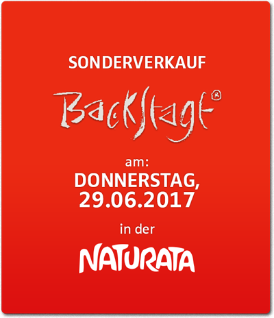 Backstage Sonderverkauf am 29.06.2017