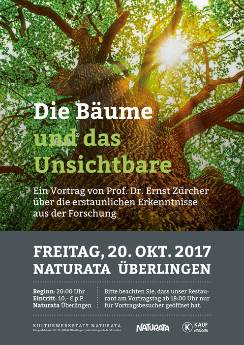 Die Bäume und das Unsichtbare - ein Vortrag von Prof. Dr. Ernst Zürcher